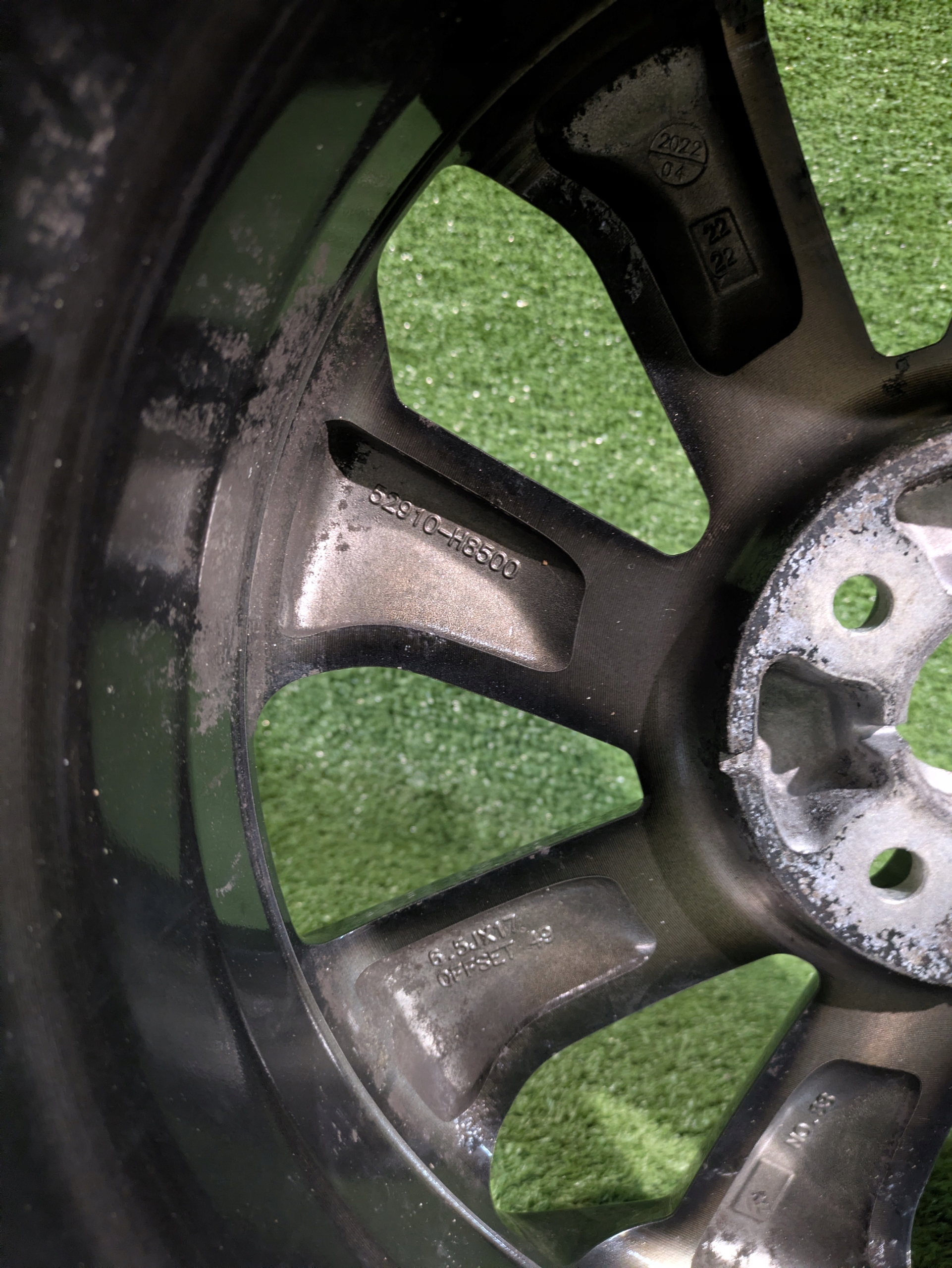 disc disc aluminium KIA STONIC RIO 17" x 6.5" ET49 NR.F218