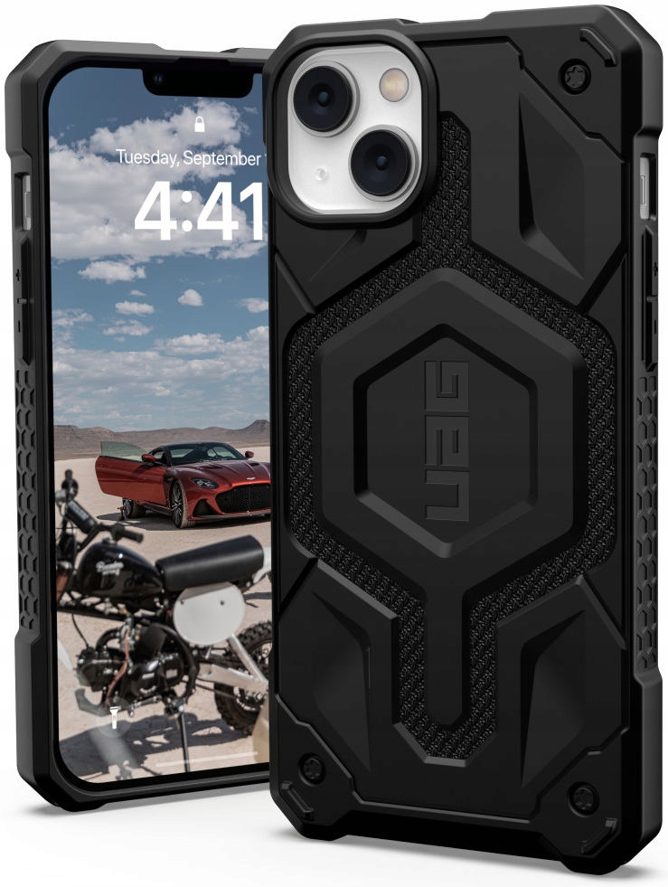 Uag Monarch Pro MagSafe Kevlar pouzdro Magnetické kryt pro iPhone 14 Plus