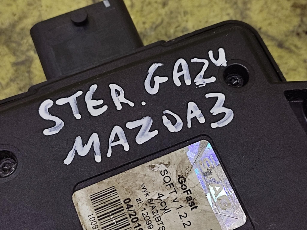 MAZDA 3 control unit gas STAG 200 GOFAST