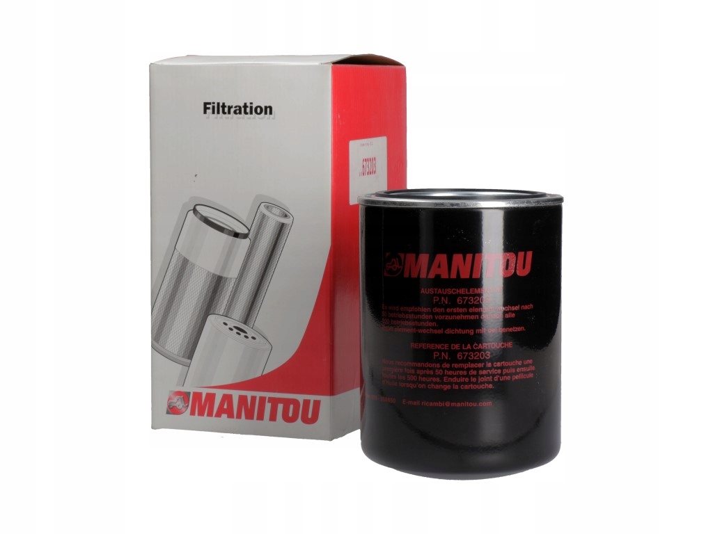 Гідравлічний масляний фільтр MANITOU 673203