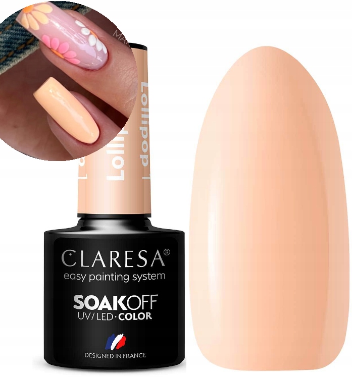 CLARESA LAKIER HYBRYDOWY PASTELOWY LOLLIPOP 1