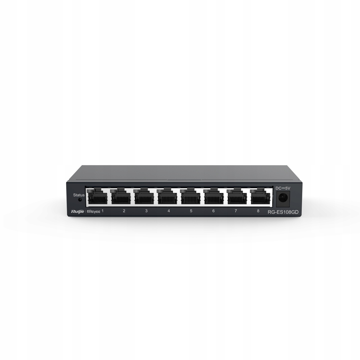 Switch Ruijie Reyee RG-ES108GD 8 portů Gigabit 1000Mb/s Lan kovový