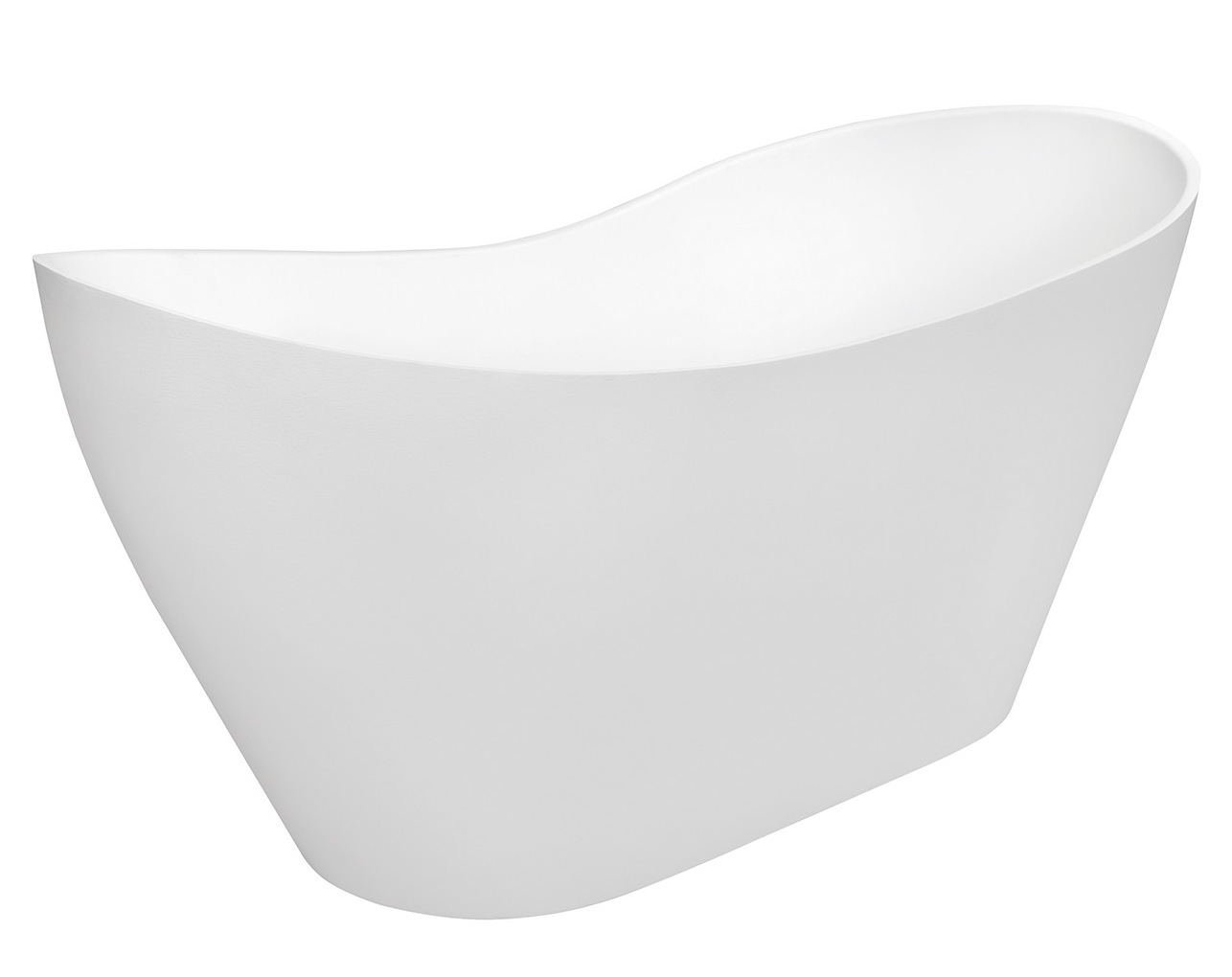 Wanna wolnostojąca Besco Viya biała 160 x 70 cm (WMD160V) • Cena
