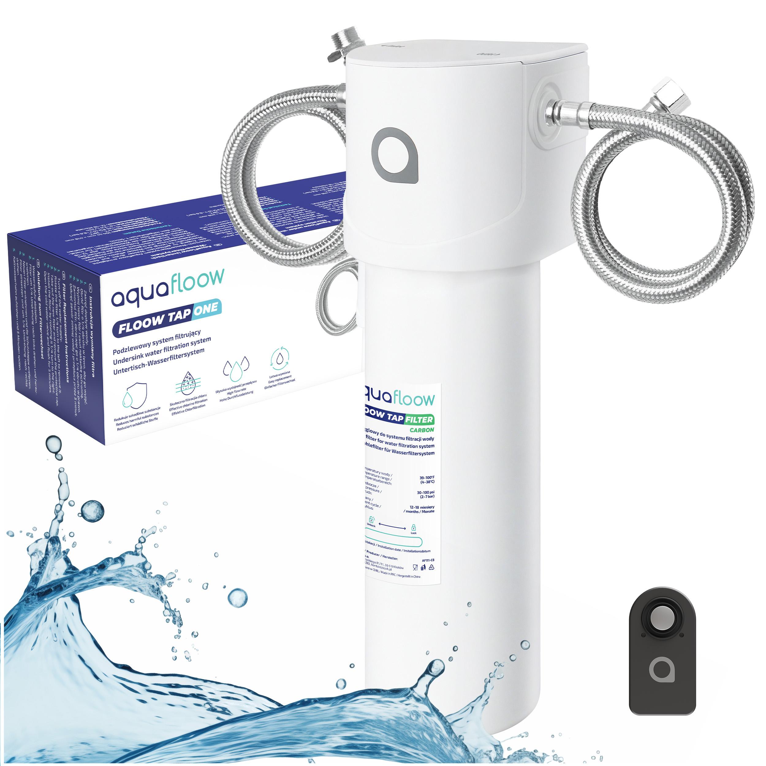 Jednotlivý zavlažovací filtračný systém vodný filter pod umývadlo AquaFloow