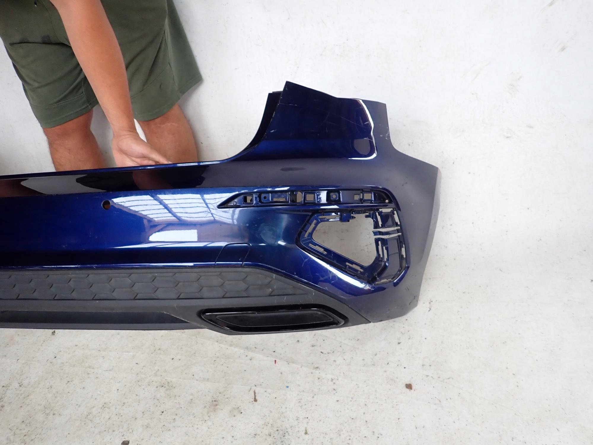 AUDI A3 IV 4 8Y HB S-LINE 20-> bumper rear part rear PDC