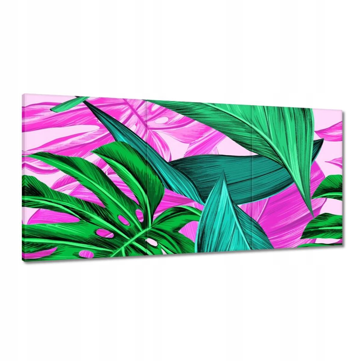 Obrazy 180x90 Listy Monstery Tropické