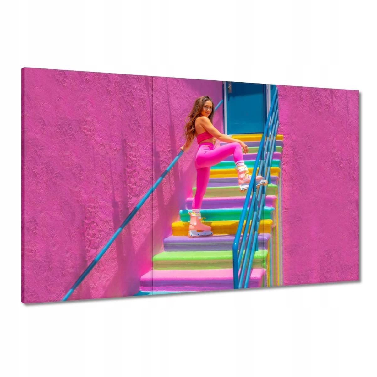 Obrazy 120x80 Žij barevně Rolky Sport