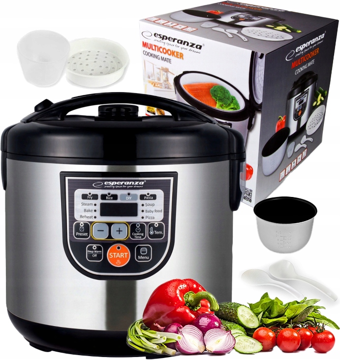 

Multicooker Szybkowar Parowar Kombiwar 11 Funkcji