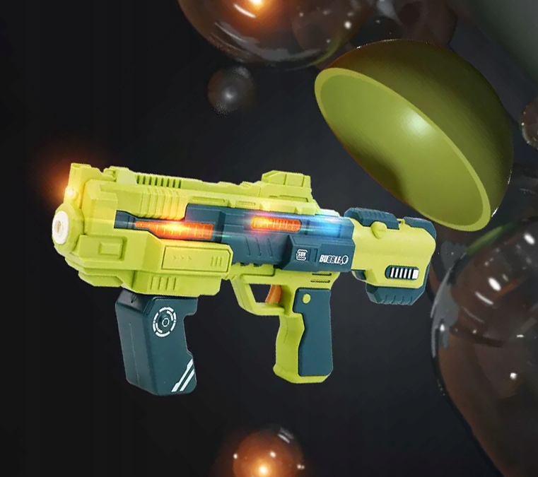 PISTOLET DO BANIEK MYDLANYCH BAŃKI MYDLANE + PŁYN Rodzaj pistolet