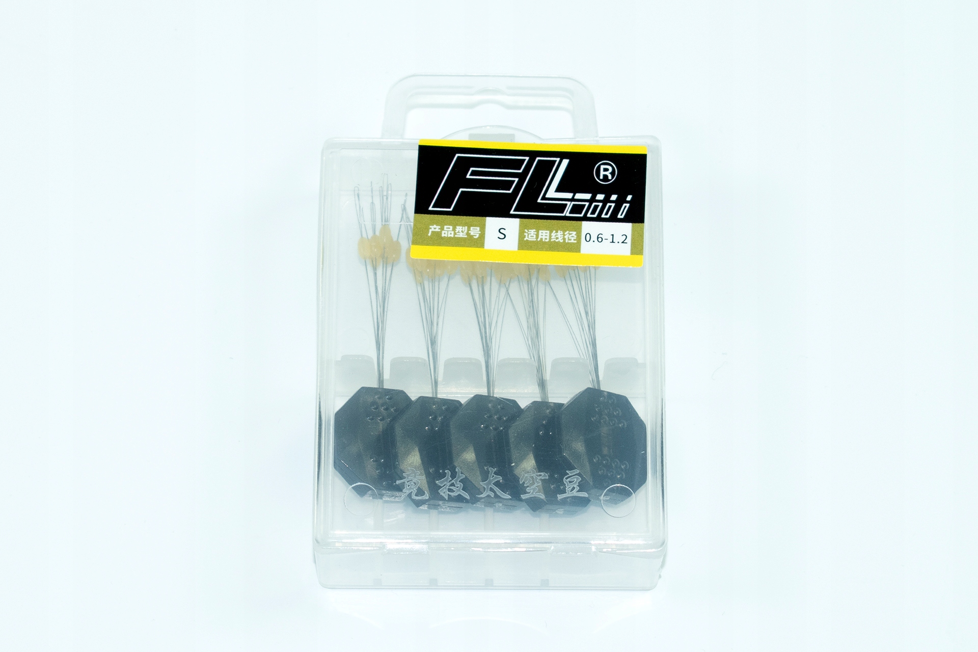 

40 silikonowych stoperów rozmiar S 0,6-1,2mm