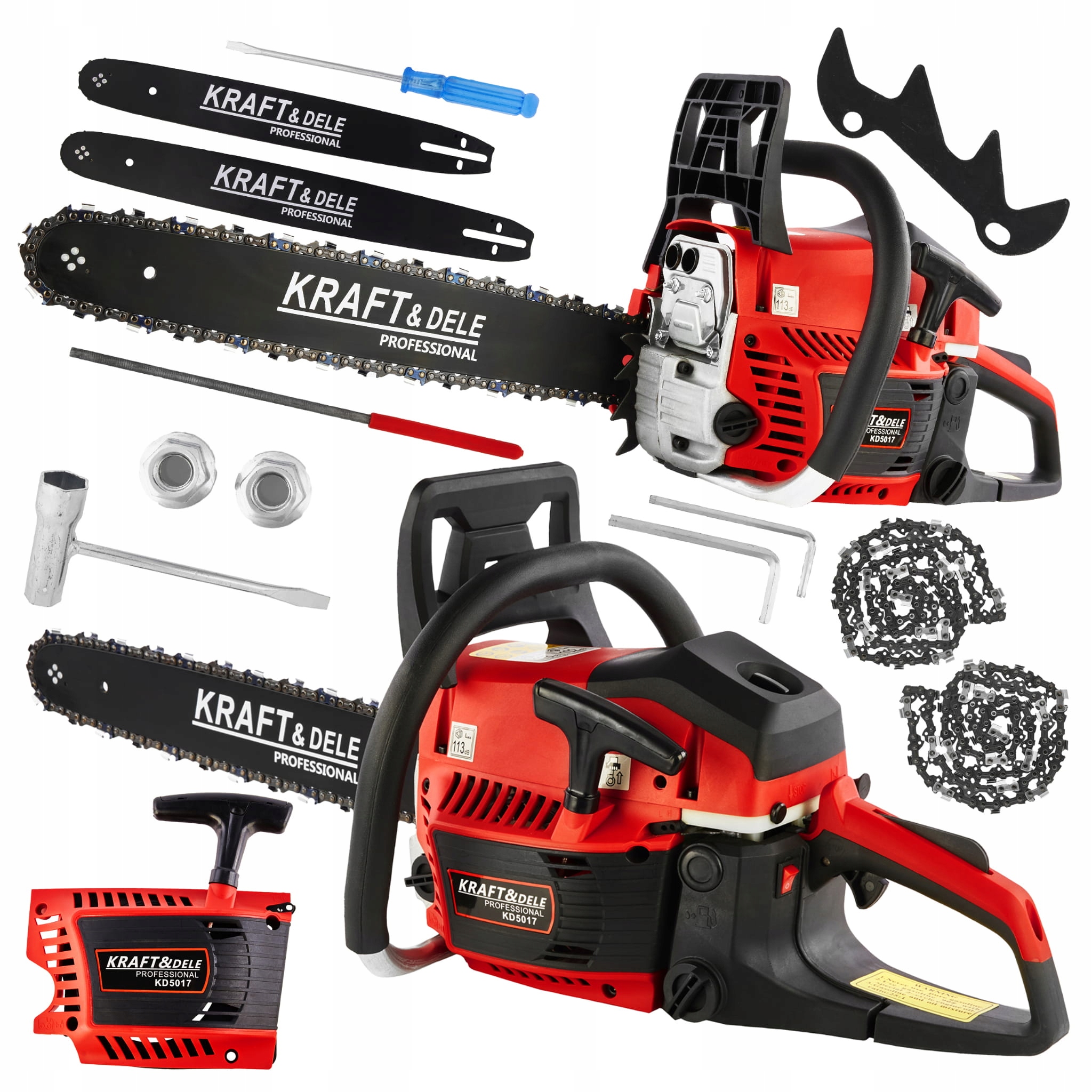 Benzínová Motorová Pila 5,9 Hp Kraft&dele KD5017