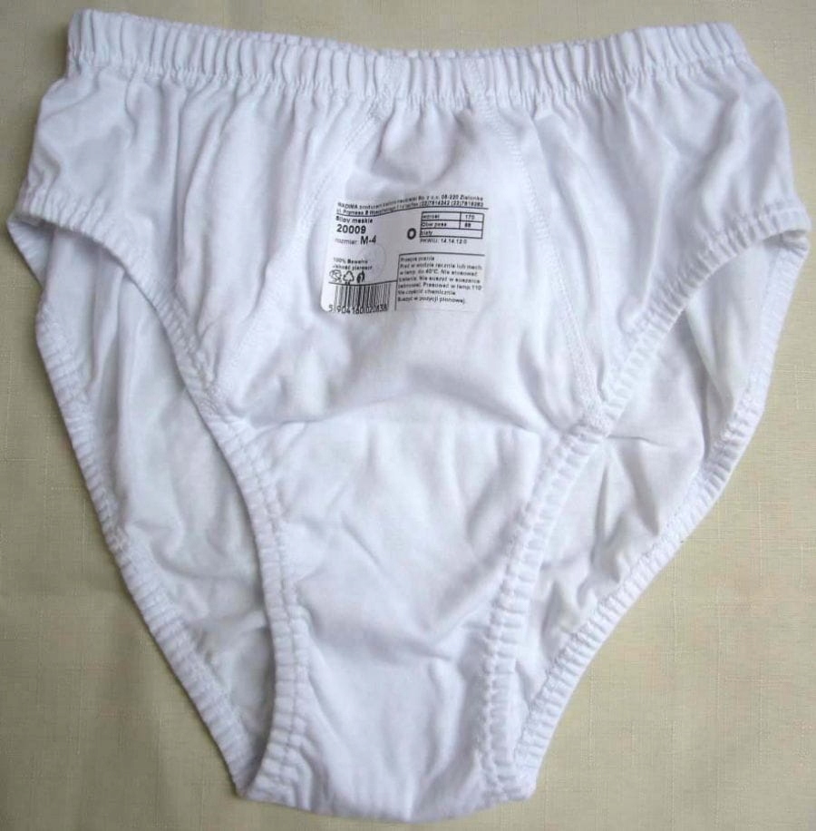 

Slipy męskie klasyk, roz L,(6szt),100% bawełna