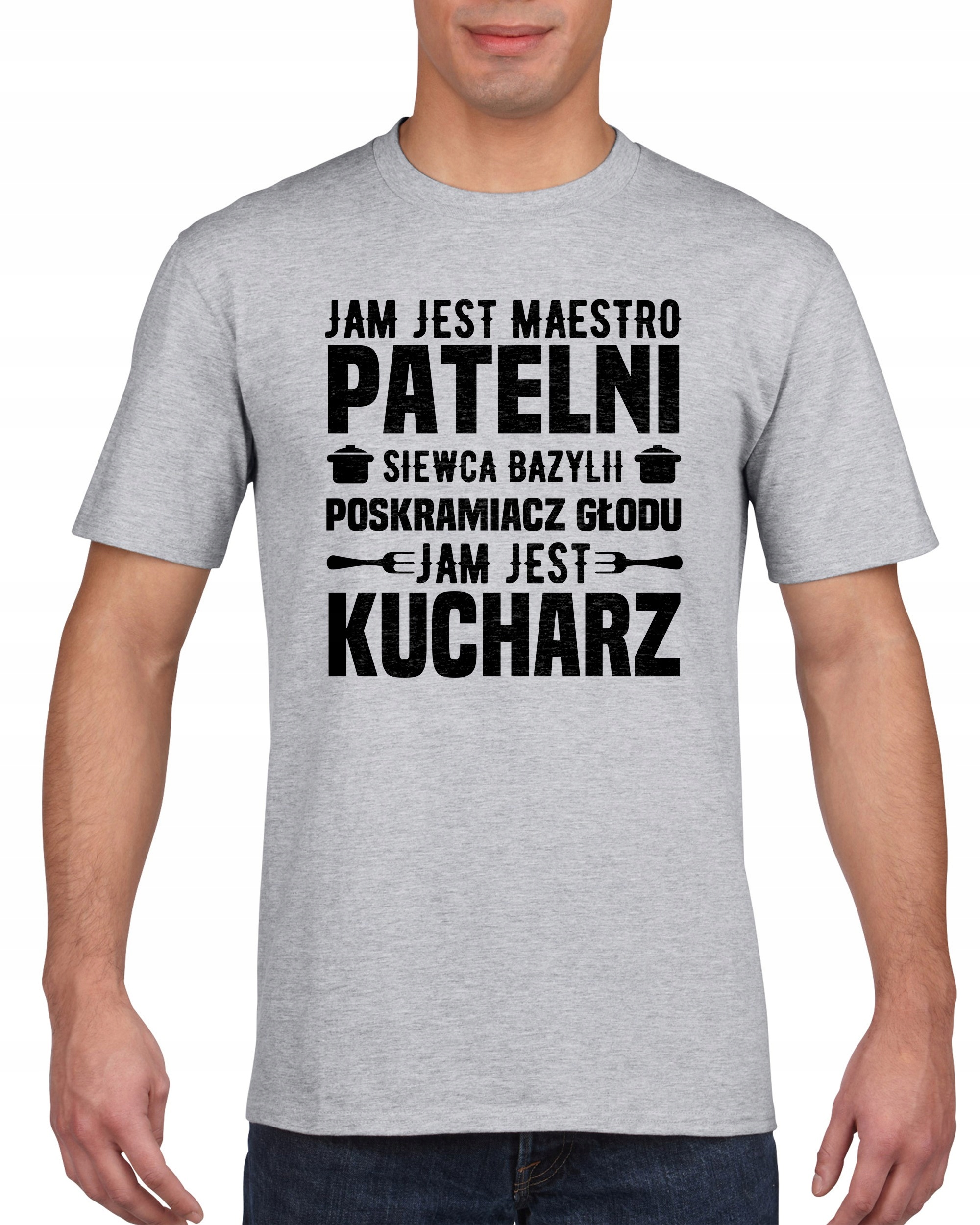 

Koszulka męska Jam jest Kucharz L