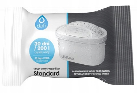 

Wkład filtr wody do dzbanków Dafi Unimax 1SZT