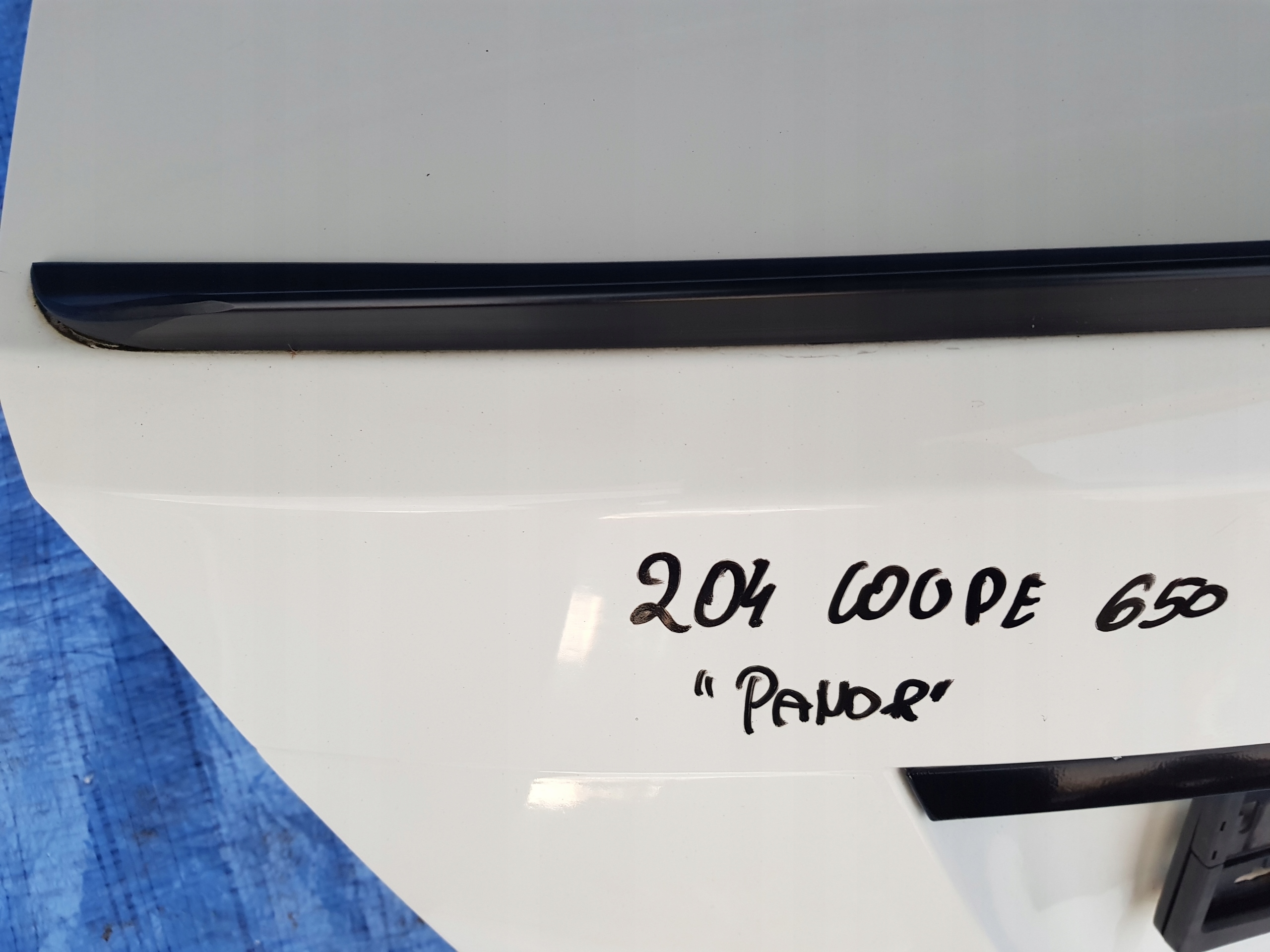 trunk door boot MERCEDES W204 COUPE C650 650