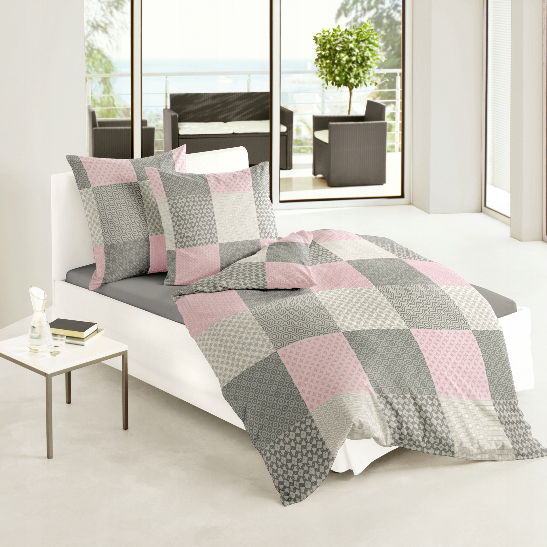 Sada Hřejivého Flanelového Povlečení 220/200 2x Povlak na Polštář 70/80 Ketna