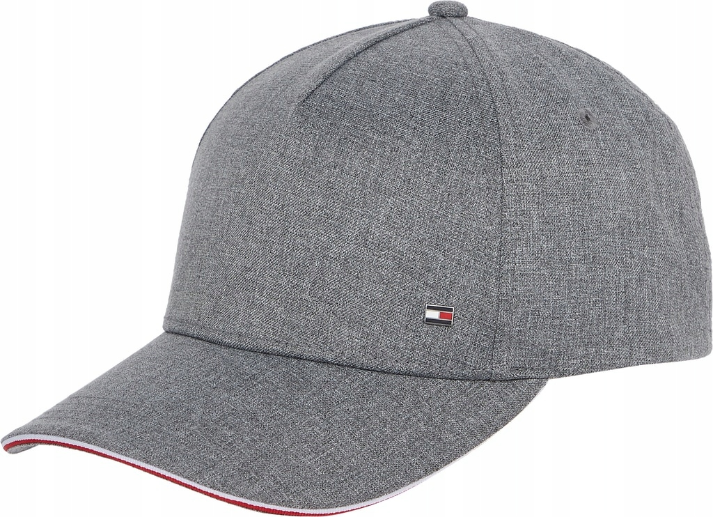 

Tommy Hilfiger Czapka Z Daszkiem Elevated Grey