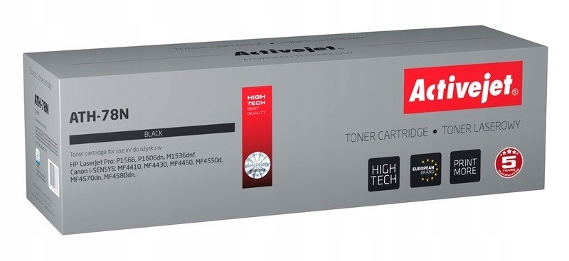 Activejet ATH-78N Toner (náhradní toner Hp 78A CE278A, Canon CRG-728; Supreme; 2