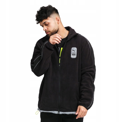 Pánská mikina Puma Warm s fleecovou podšívkou, podzimní zip