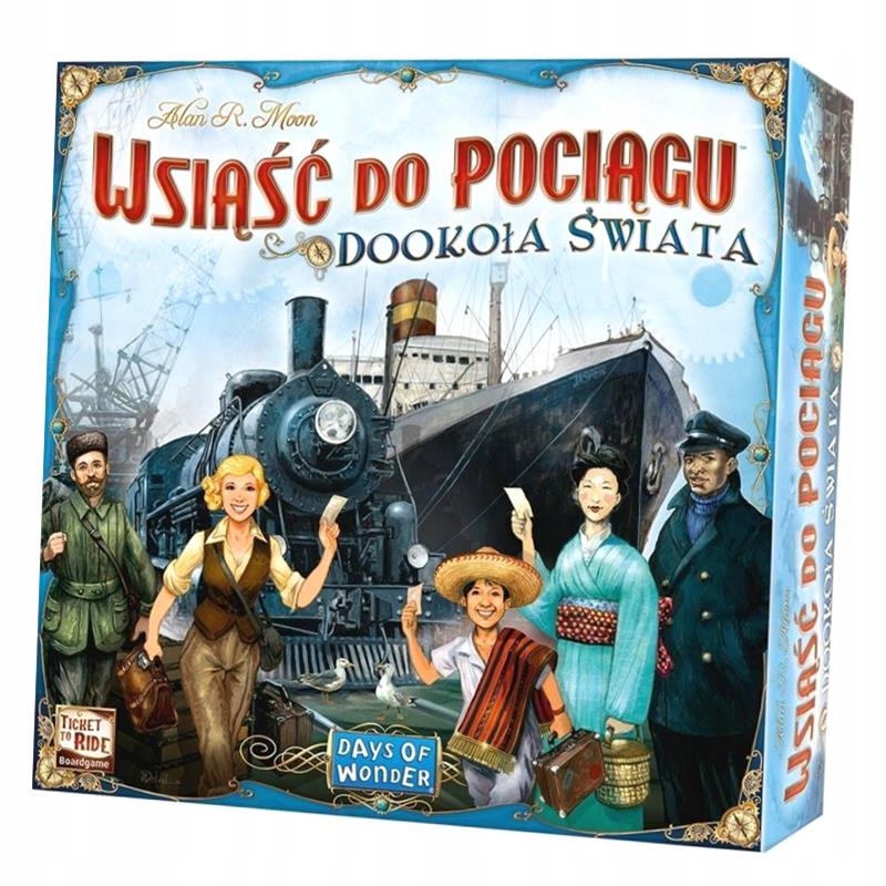 Wsiąść Do Pociągu: Dookoła Świata Rebel Moon Alan R.