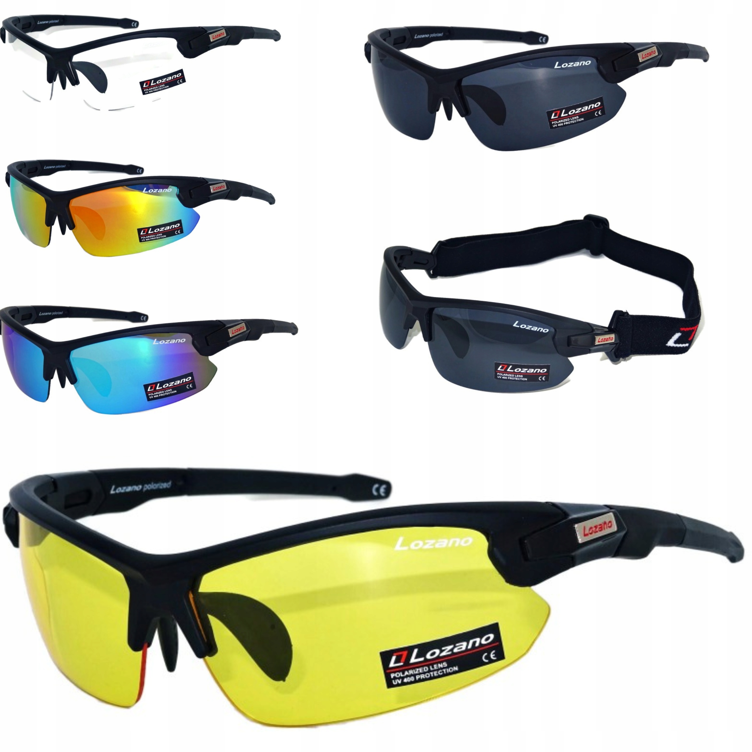 Polarizační Brýle Pro Řidiče S Vyměnitelnými Čočkami – Uv Ochrana