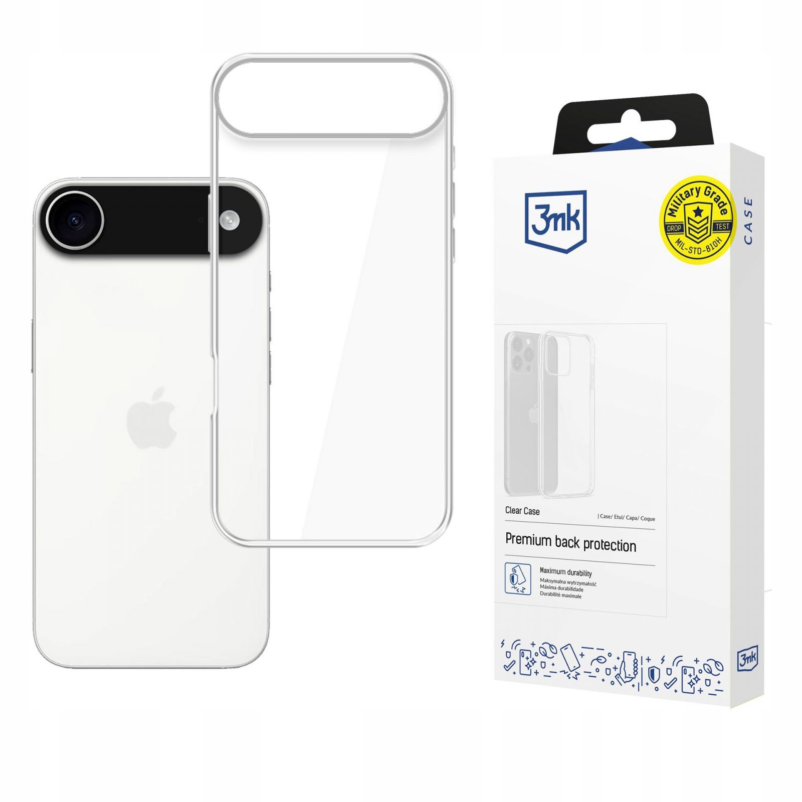 Apple Iphone 17 Air 3MK Clear Case