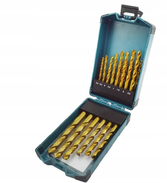 

Zestaw wierteł Erbauer TiN Hss 25 szt.