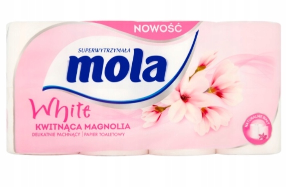 

Mola, Kwitnąca Magnolia, Papier toaletowy, 8 rolek