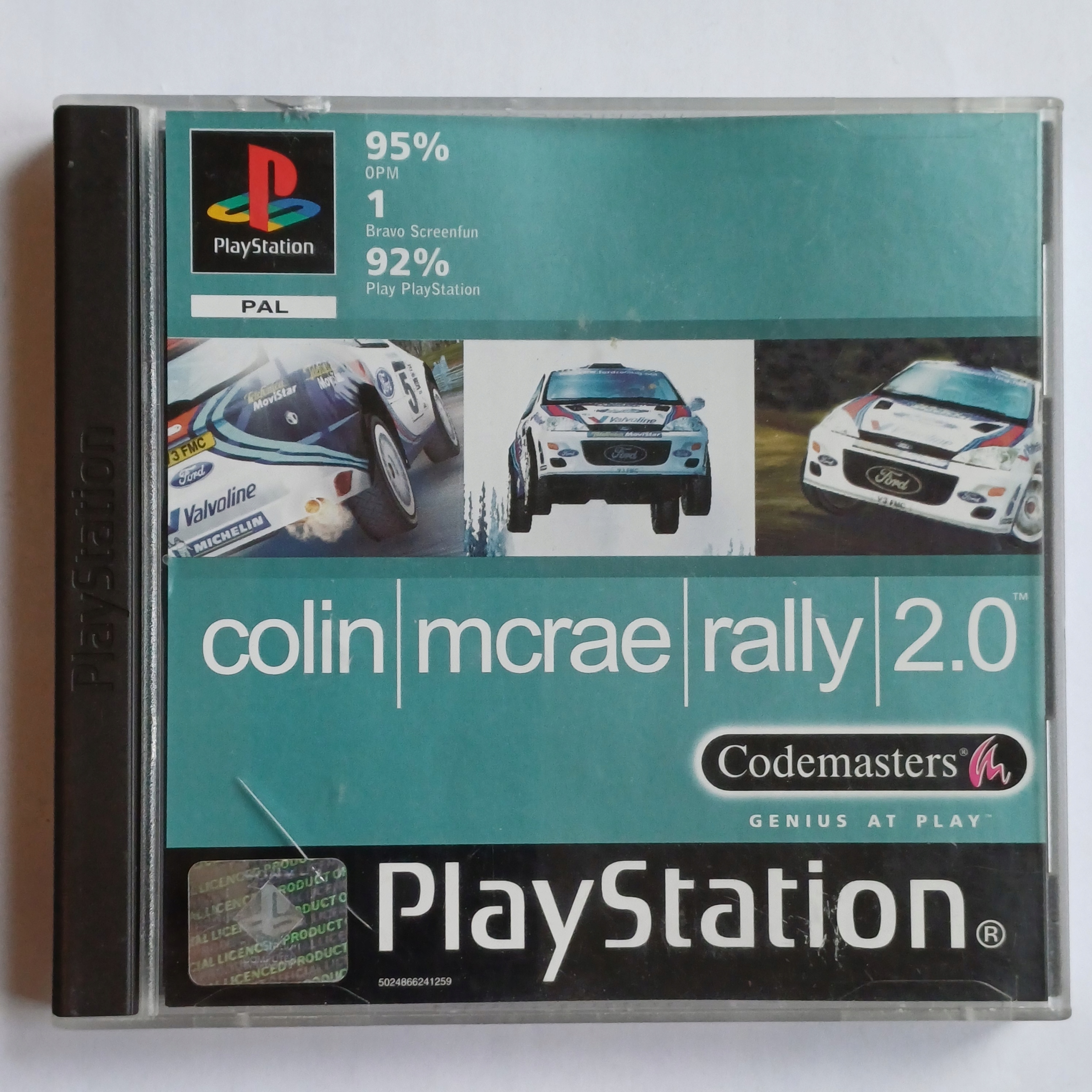 COLIN MCRAE RALLY 2.0 2 PSX PS1 KOMPLETNA PlayStation (PSX) pudełkowa