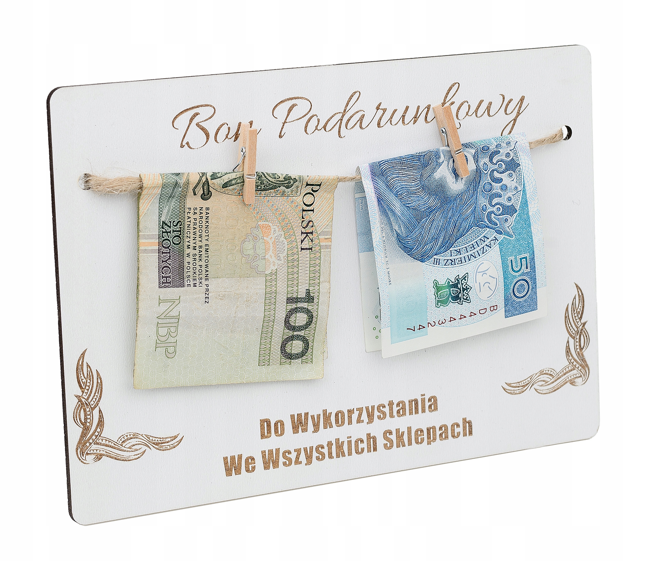 

bon podarunkowy na dowolną okazję grawer