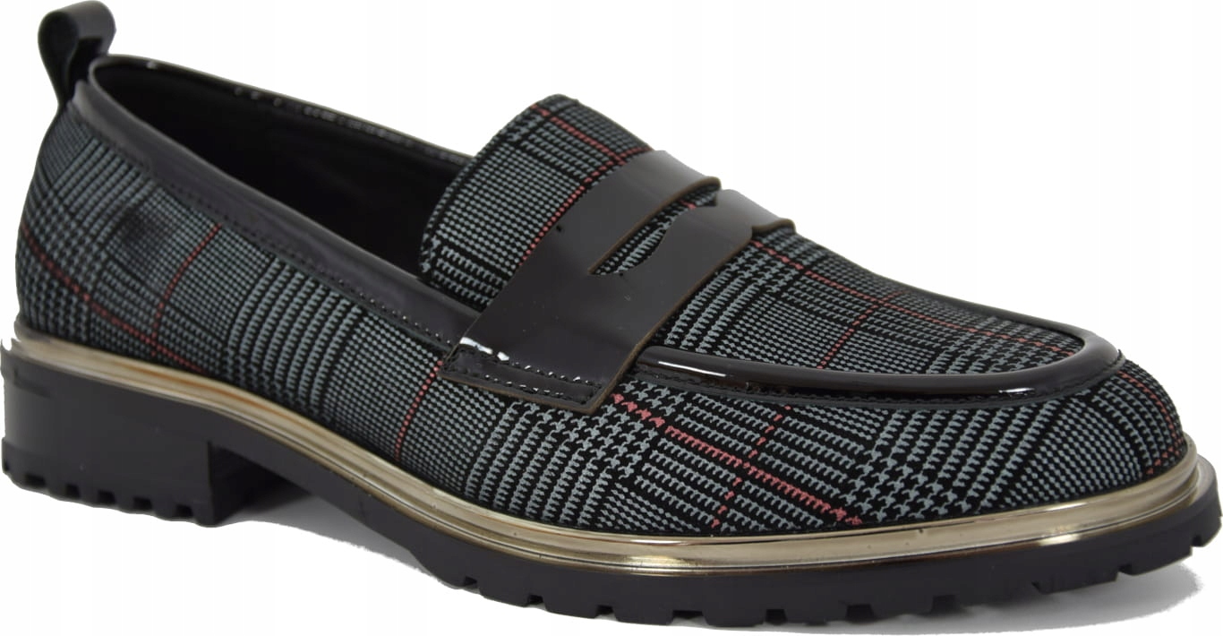 Módní Dámské Mokasíny Mřížka 49C0221 VEL.37