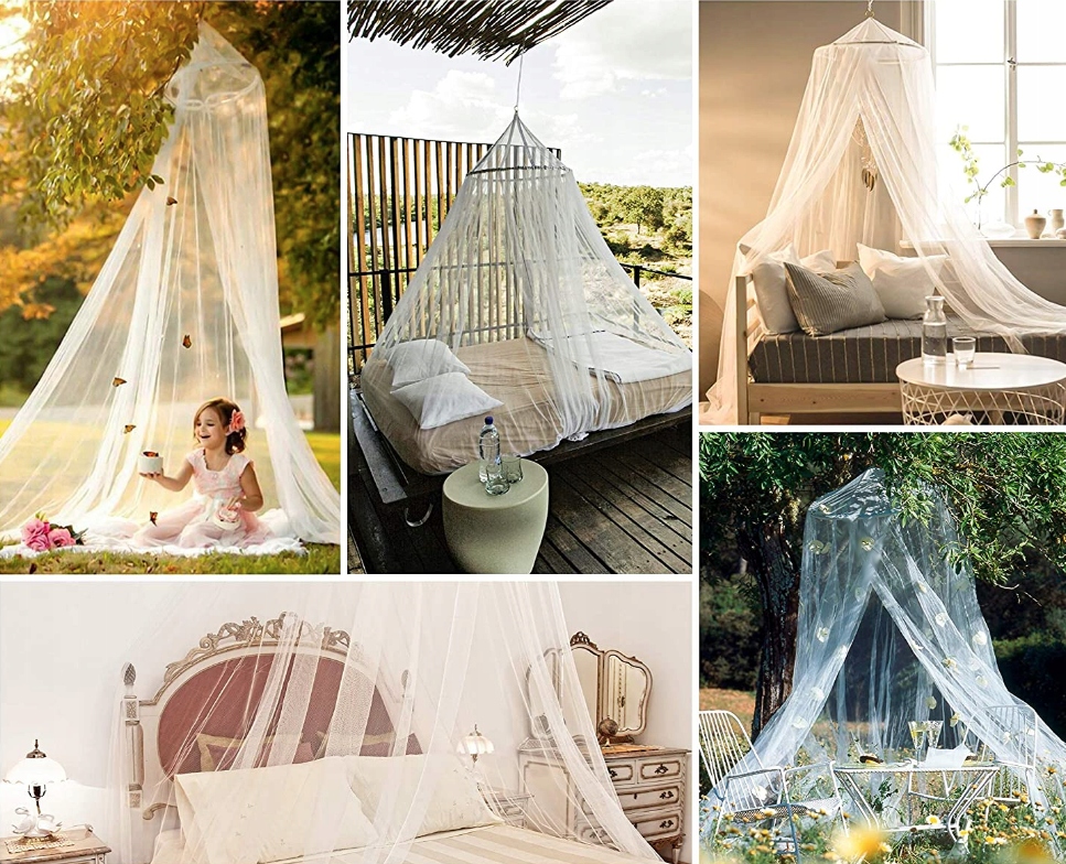MOSKITIERA BALDACHIM NAD ŁÓŻKO SIATKA OWADY KOMARY Marka inna marka