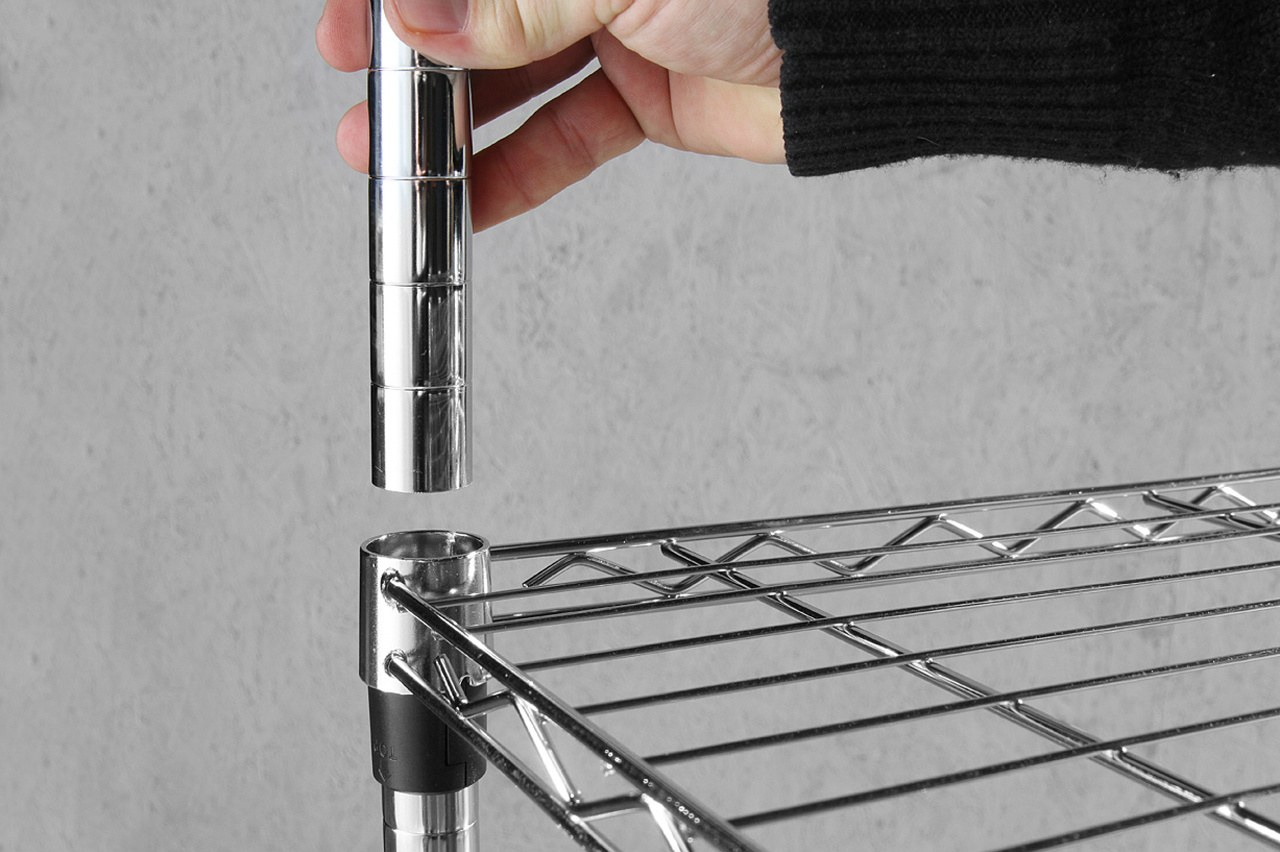 METALOWY REGAŁ STALOWY UNIWERSALNY 5 PÓŁEK ATEST Szerokość produktu 91 cm