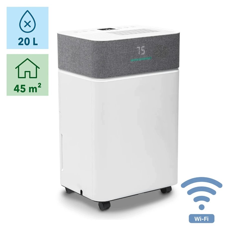 Odvlhčovač vzduchu Trotec Ttk 63E WiFi 20l/24h Ionizace do 45 m²