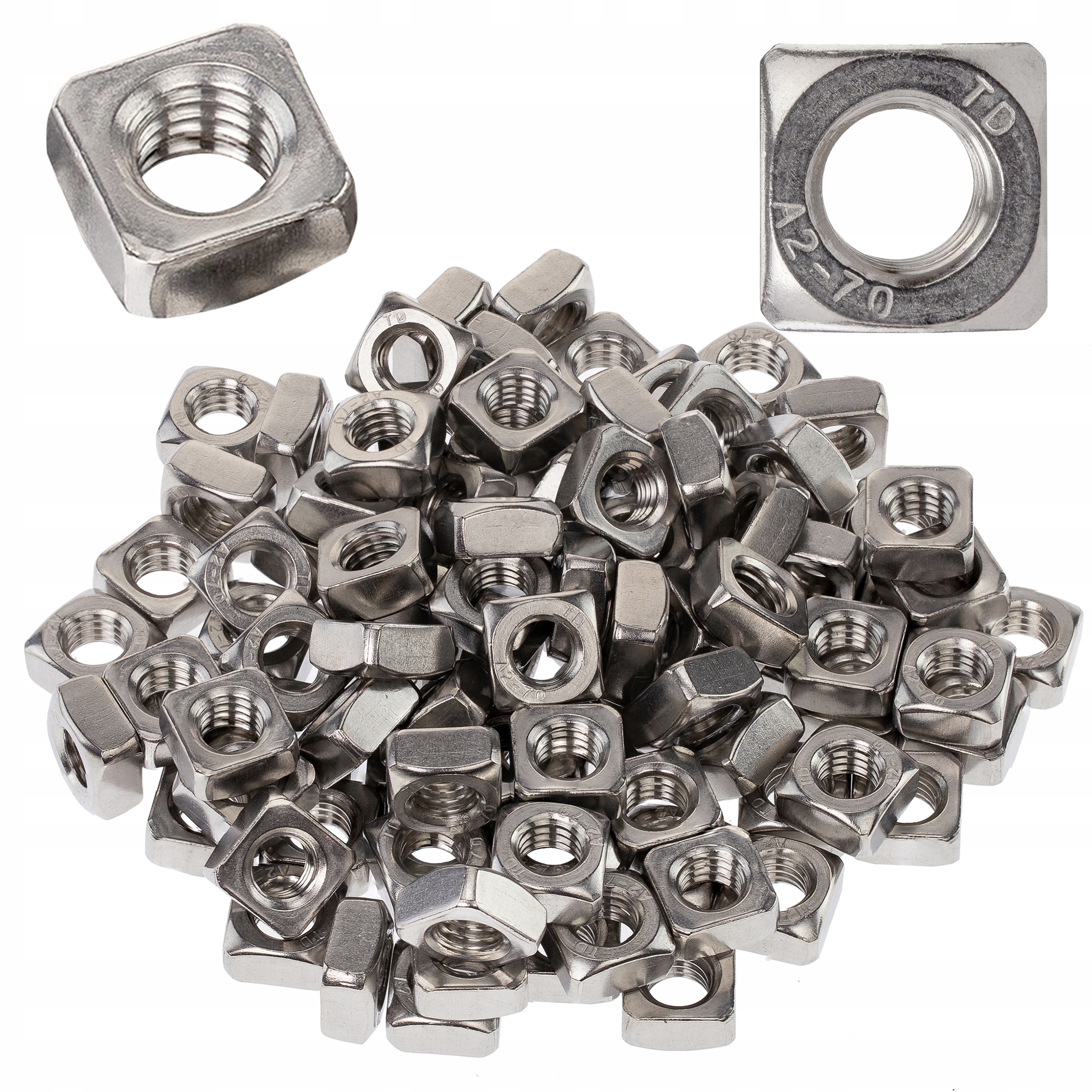 

Wpust przesuwny kwadratowy M8 nakrętka DIN557 100x