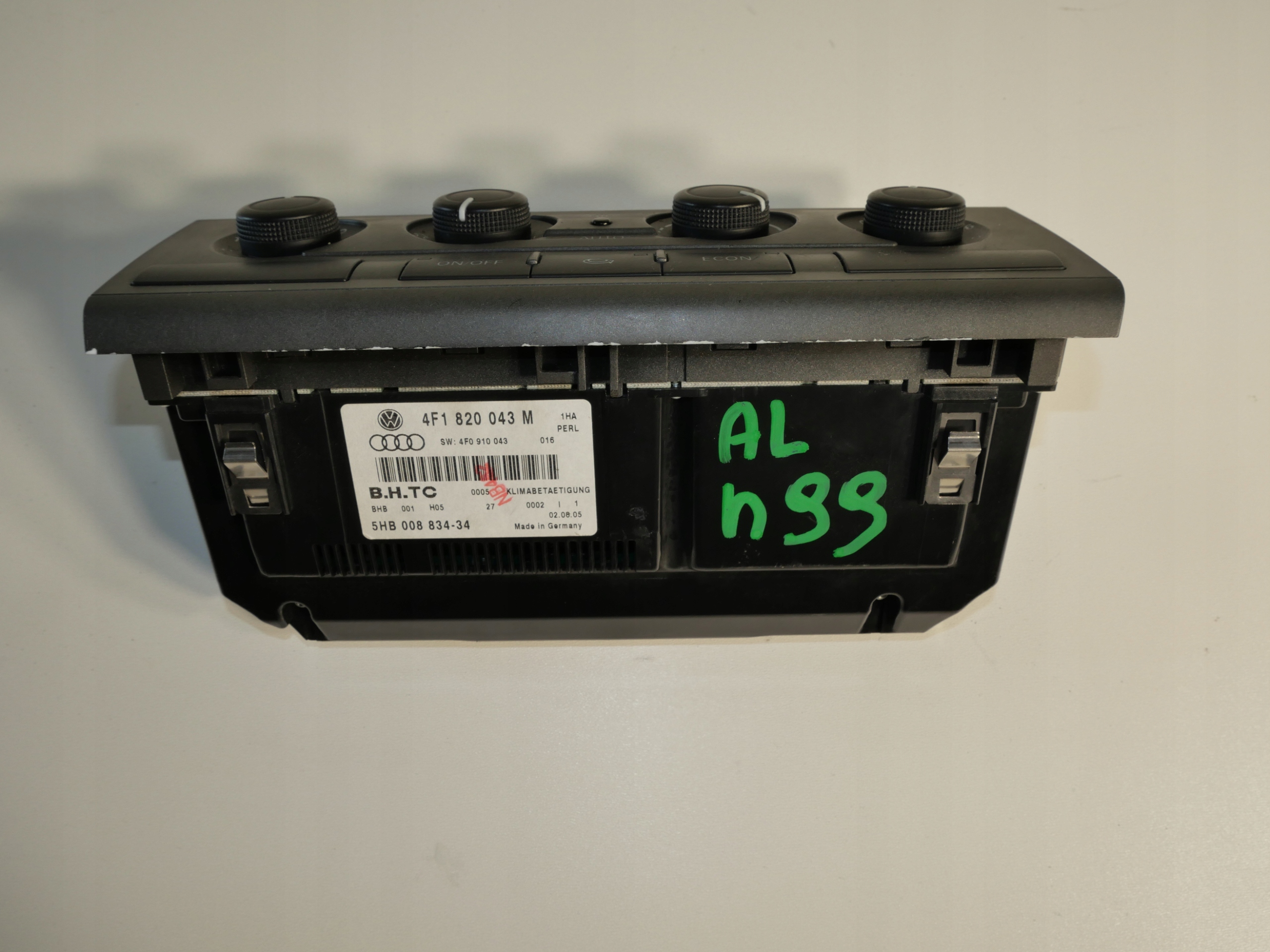 A6 C6 CLIMATRONIC COMANDI CLIMA 4F1820043M