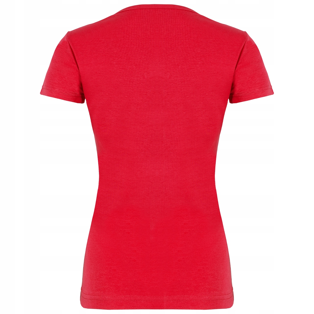 KOSZULKA BLUZKA DAMSKA SPORTOWA T-SHIRT KLASYCZNY KRÓTKI RĘKAW BAWEŁNA XXL Linia plus size (duże rozmiary)