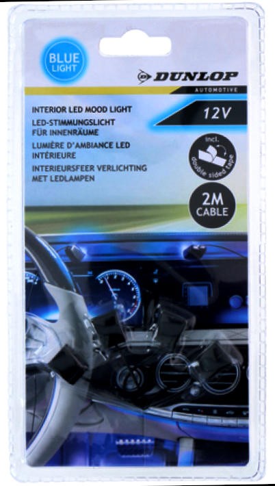 Внутренняя светодиодная подсветка для автомобиля синий производитель деталей Dunlop
