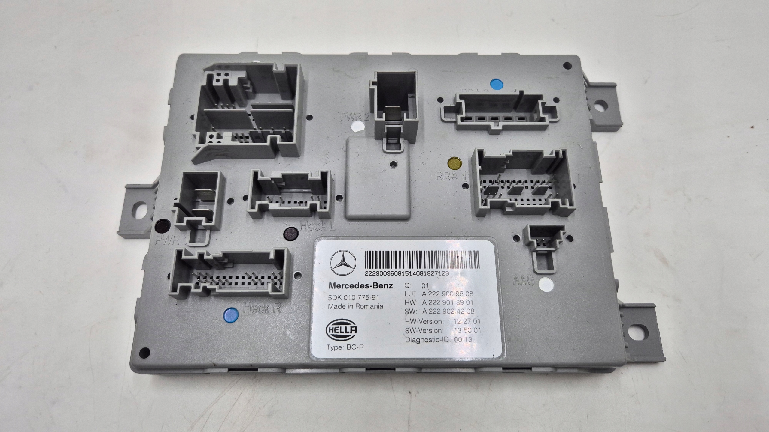 module control unit SAM KOMFORTU 2229009608 MERCEDES W205