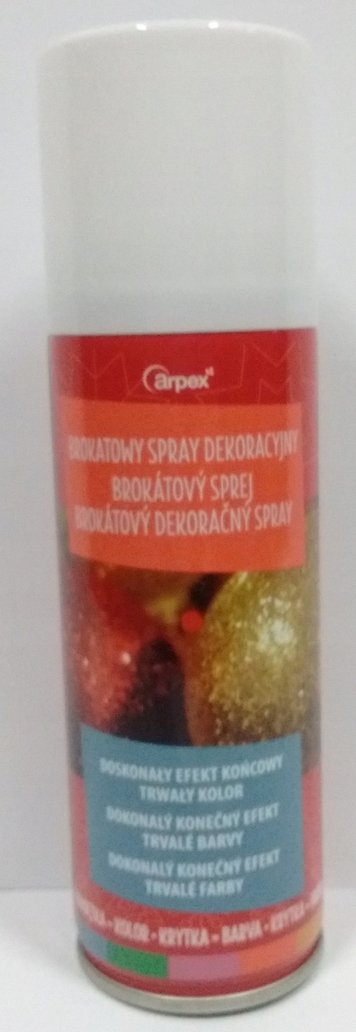 

Brokat spray do dekoracji - multikolor