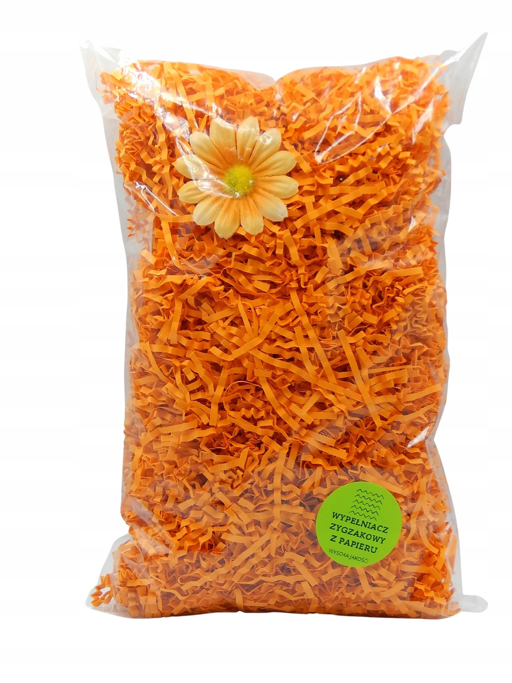 Wypełniacz Naturalny Dekoracyjny 100g Pomarańczowy Waga produktu z opakowaniem jednostkowym 0.1 kg