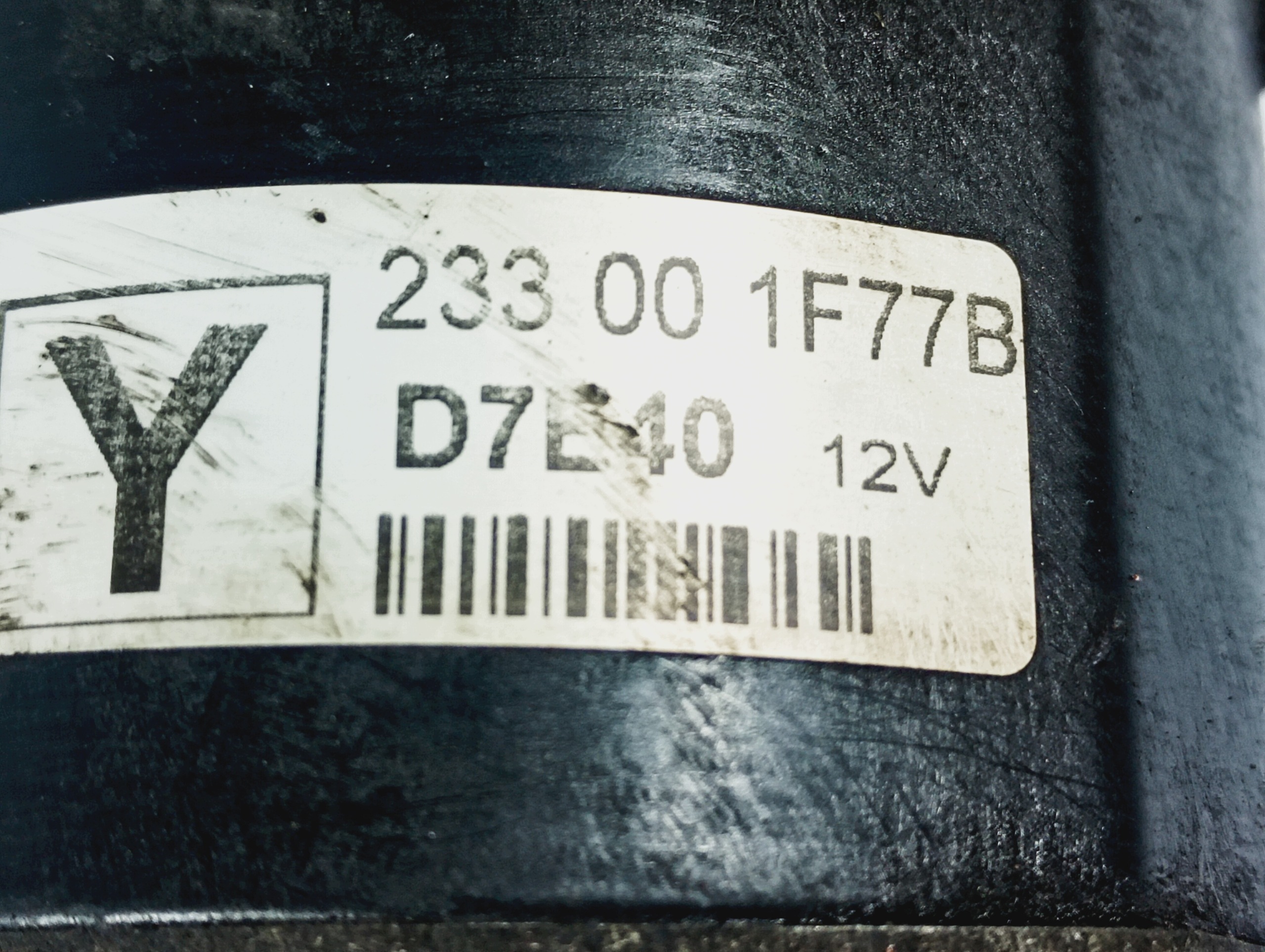 starter OE 233001F77B Nissan NOTE E11 06-12
