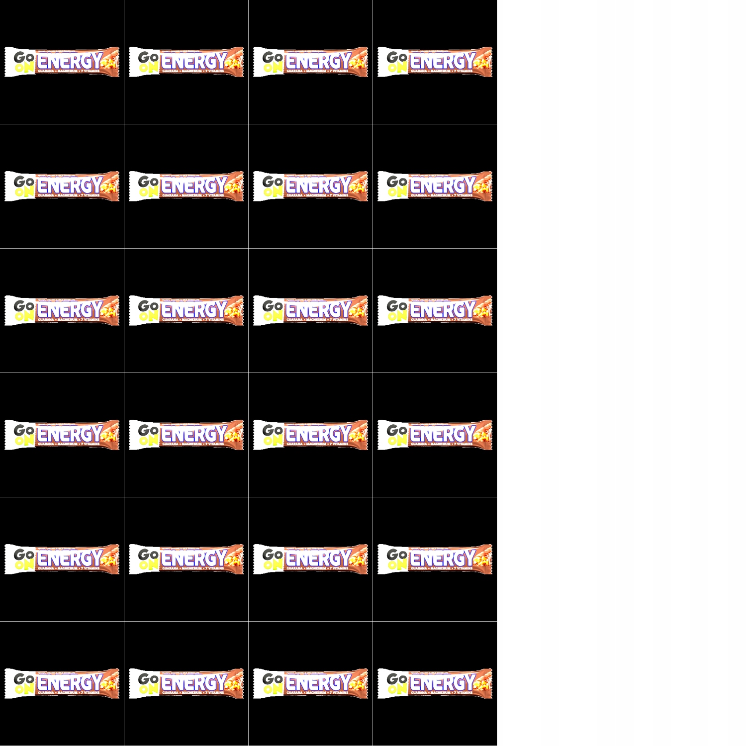 Levně 24 x 45 g Sante Go On tyčinka energy guarana ořech-karamel Karton