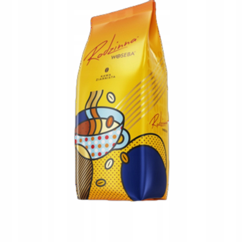 Levně Woseba Rodinná Káva zrnková káva 1 kg