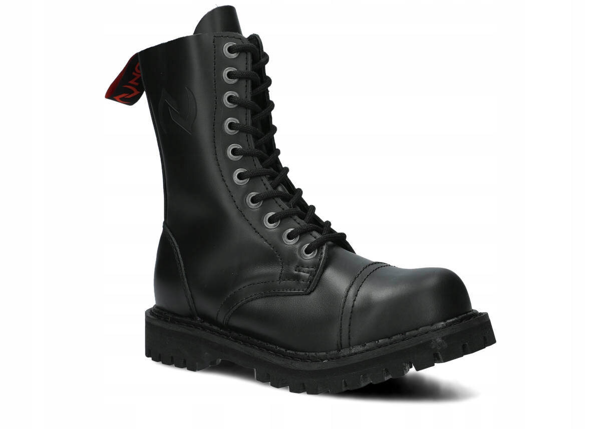 Nagaba 10H Černé Polské Pánské Kanady Kožené Lico Steel Nose