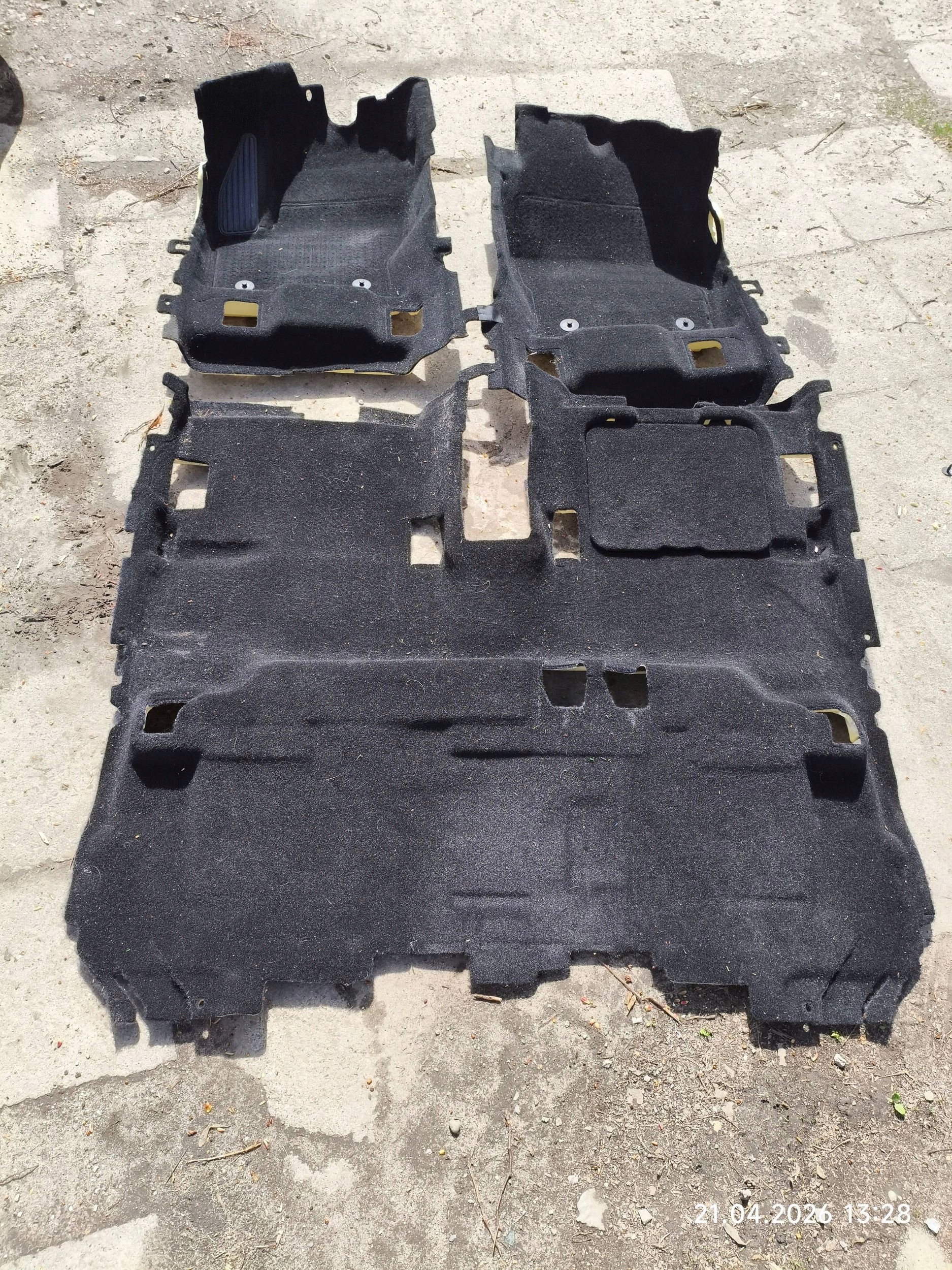 Ford Kuga II MK2 mats floor carpet KOMPLET STAN BDB