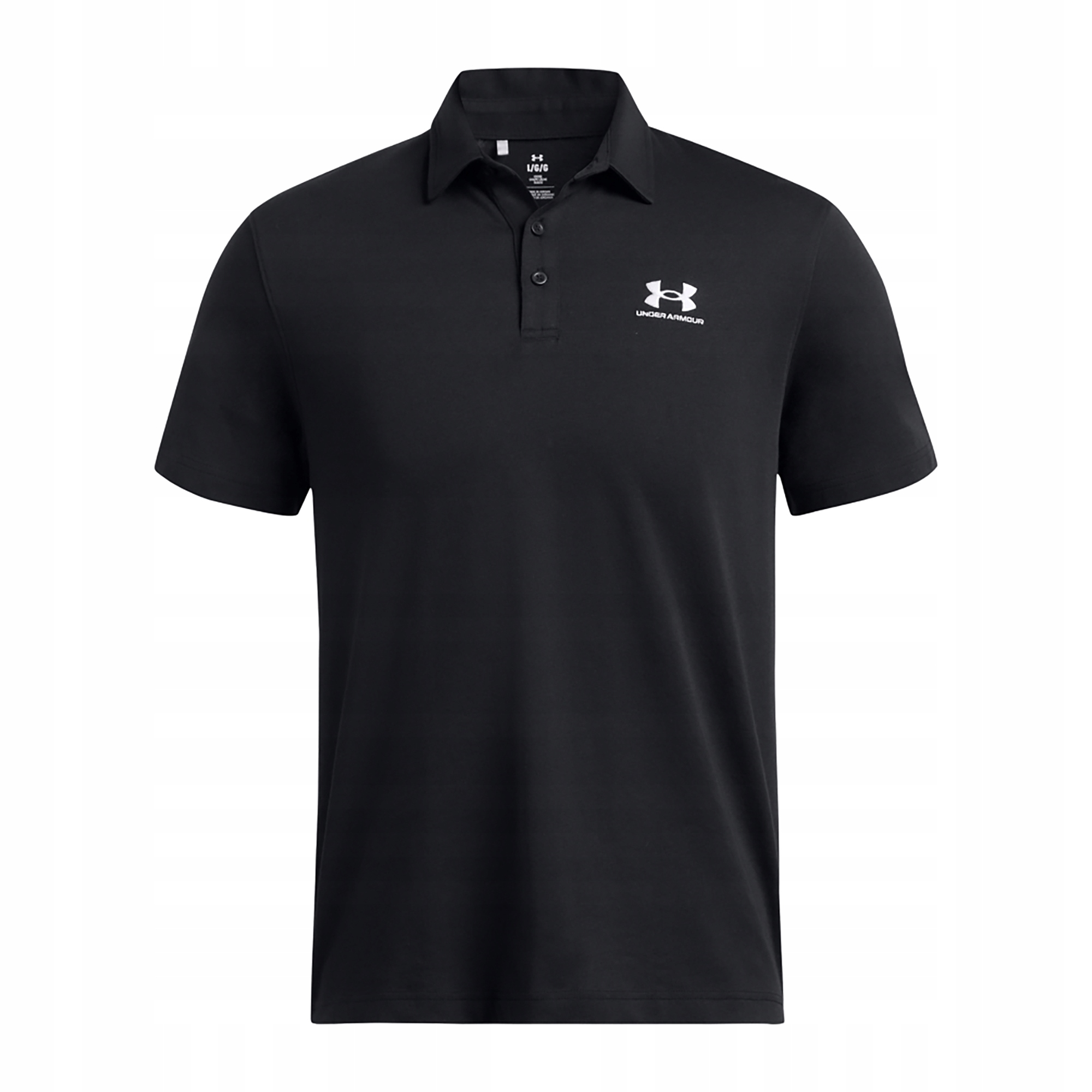 Pánská polokošile Under Armour Icon Polo černá/bílá S