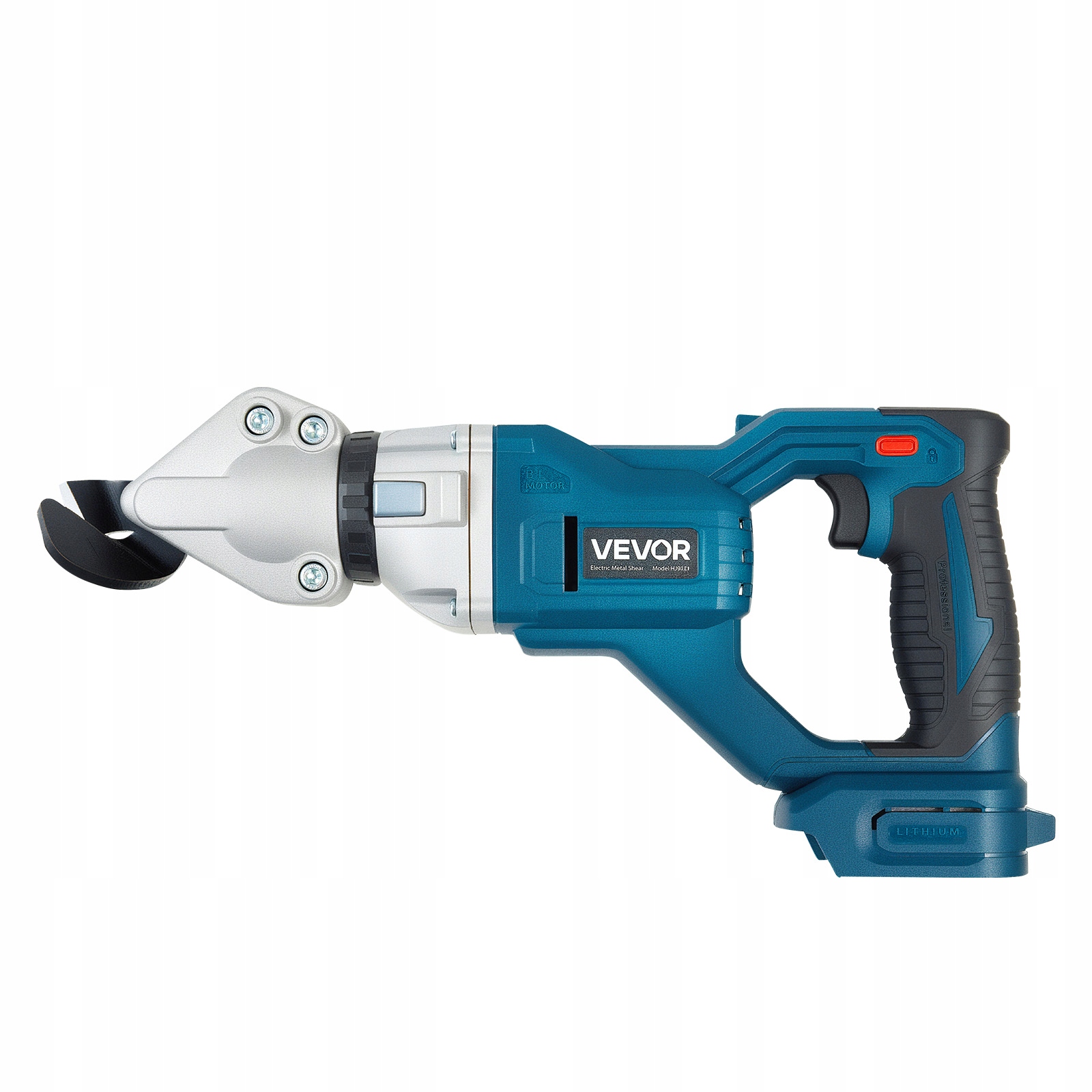 Vevor Akumulátorové Nůžky Na Kov 400W 360, Otáčení Hlavy, Nůžky Pro