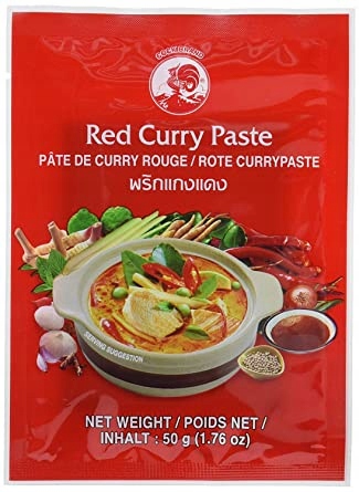 

Czerwona Pasta Curry Cock Red Curry Paste 50 g
