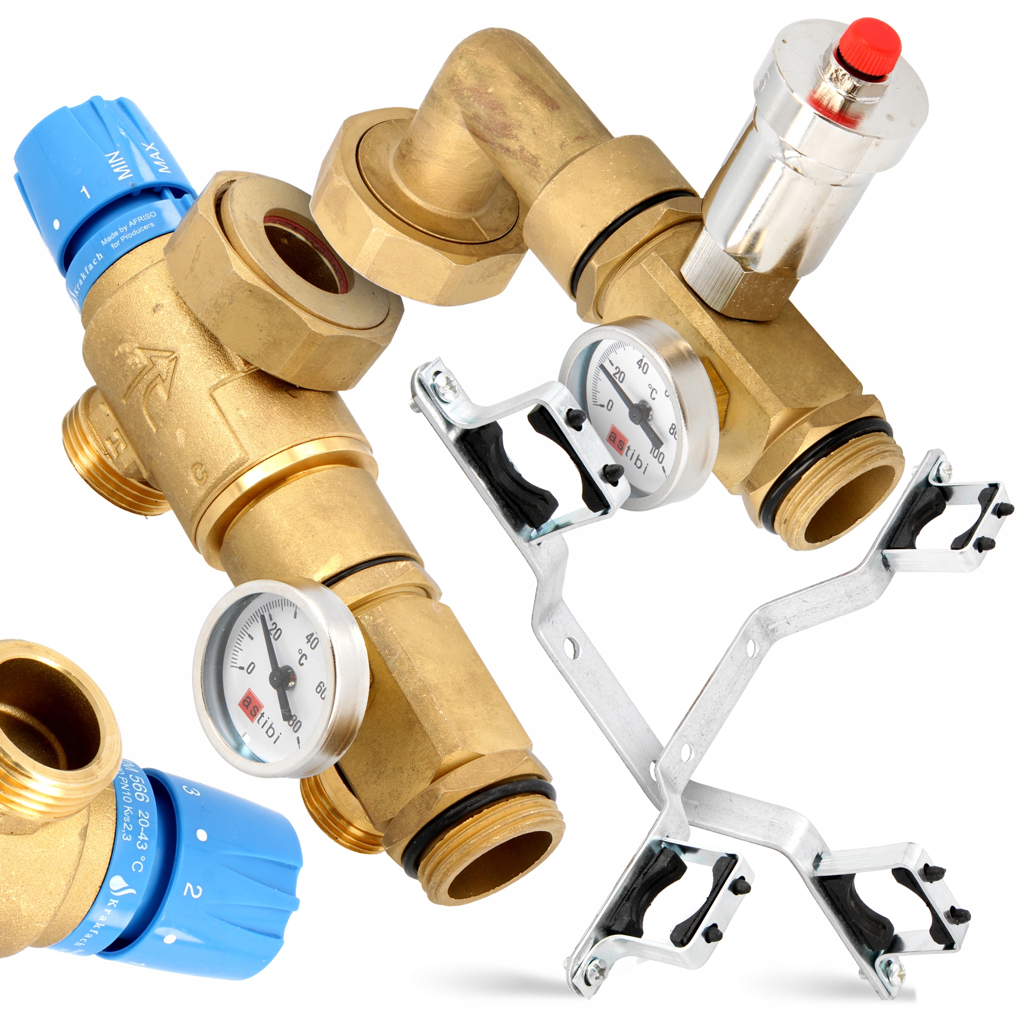 Miešacia Čerpacia Skupina Miešacia súprava Rozdeľovača Vykurovania Gx